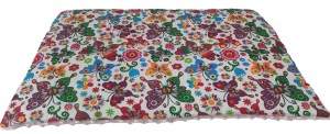Płaska poduszka 80x40 cm – niska poduszka do spania na plecach i brzuchu dwustronna minky/bawełna